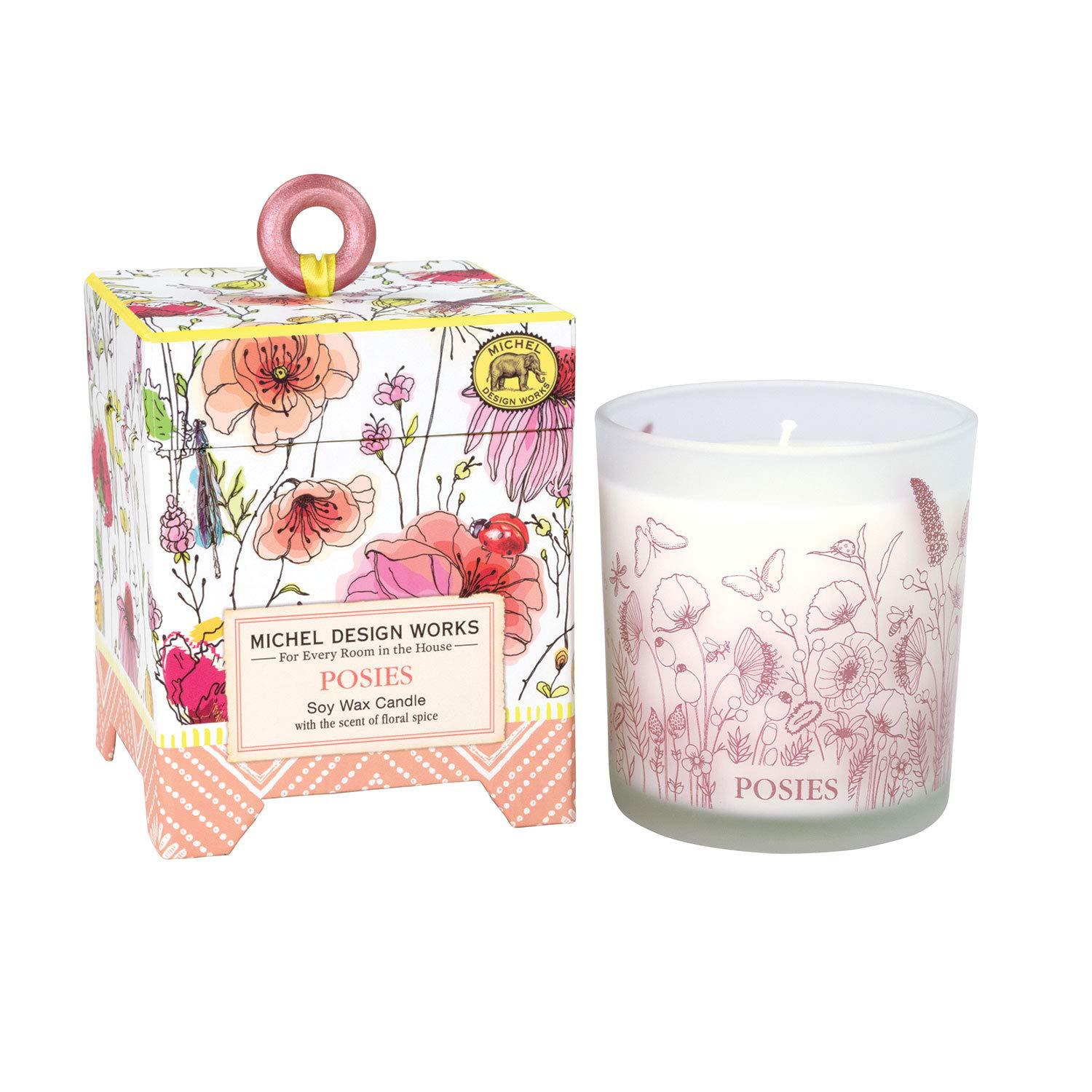 Michel Design Works Duftkerze Posies Sojawachs 45h Brenndauer