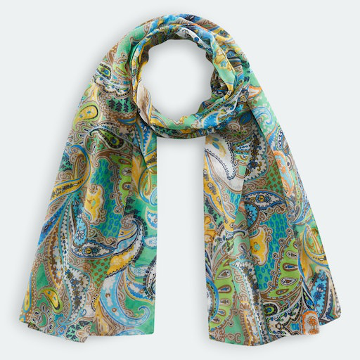 Codello Street Splash Schal 55x180cm paisley print recycled