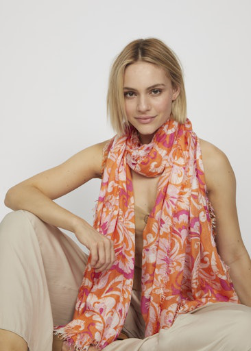 Codello PRINTED SCARF MODAL/CASHMERE PAISLEY 100X200CM
