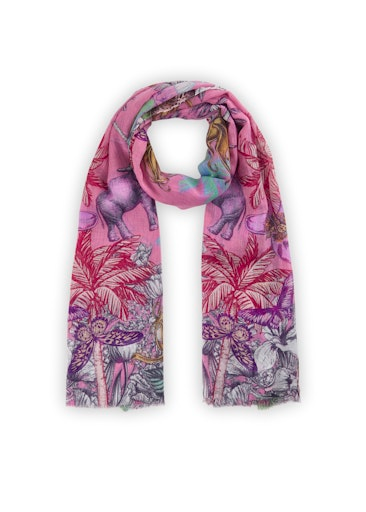 Codello PRINTED SCARF COTTON JUNGLE 100X180CM