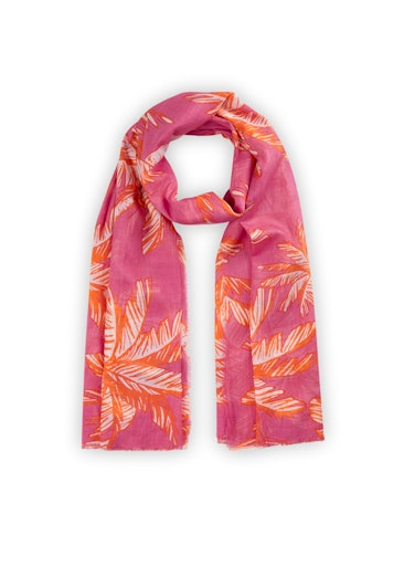 Codello PRINTED SCARF BAMBOO PALMTREES 100X190CM