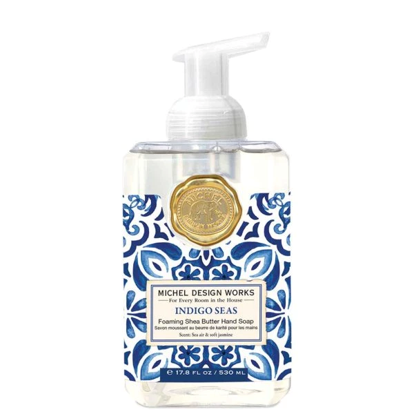 Michel Design Works Foaming Hand Soap Indigo Seas
