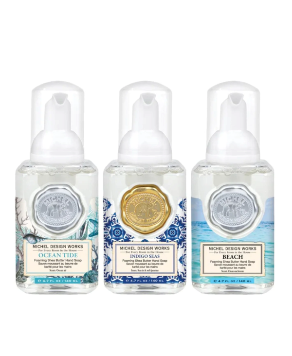 Michel Design Works Foaming Hand Soap Indigo Seas