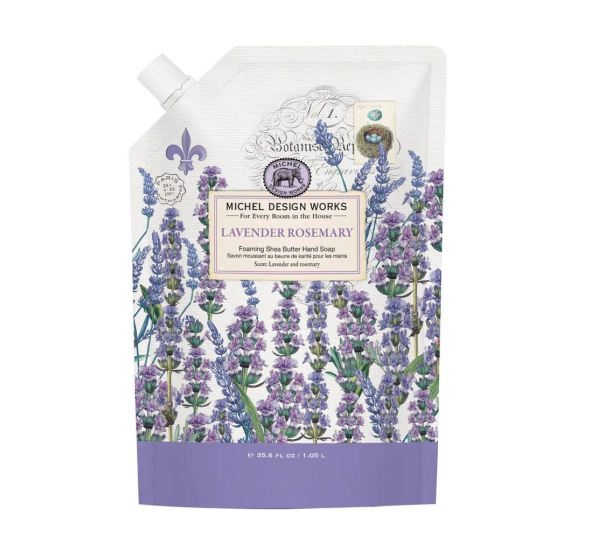 Michel Design Works Foaming Hand Soap Lavender Rosemary Refill