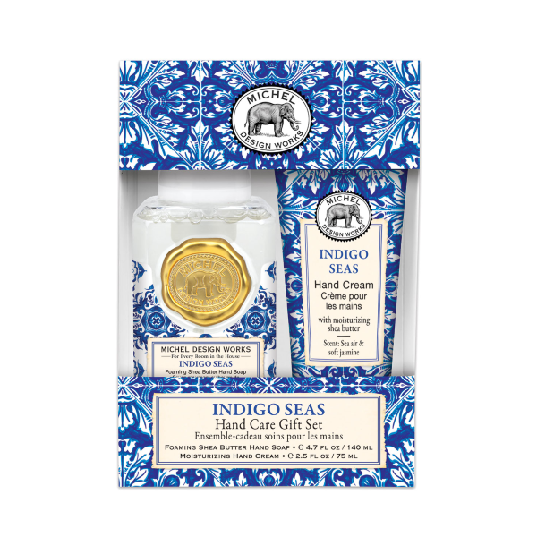Michel Design Works Handpflegeset Indigo Seas Handcreme 75ml & Seifenschaum 140ml