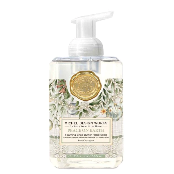 Michel Design Works Foaming Hand Soap Peace on Earth Seasonal