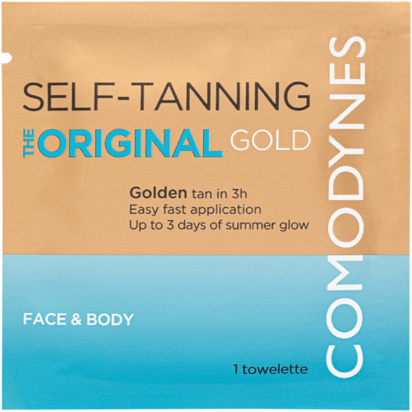 Comodynes Self-Tanning Tücher Gold
