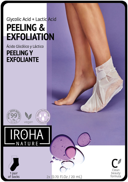 Iroha Foot Mask Socks Exfoliation