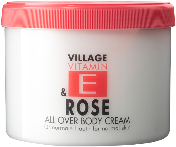 Village Vitamin E Rose All Over Body Cream