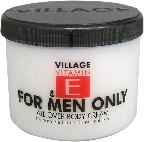 Village Vitamin E For Men Only All Over Body Cream