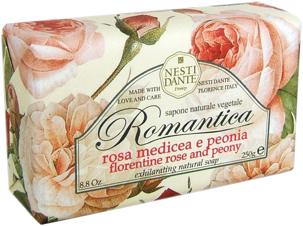 Nesti Dante Firenze Romantica Florentine Rose and Peony Soap