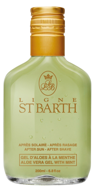 Ligne St. Barth Gel d'Aloès à la Menthe Après Solaire