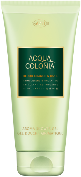 No.4711 Acqua Colonia Blood Orange & Basil Aroma Shower Gel with Bamboo Extract