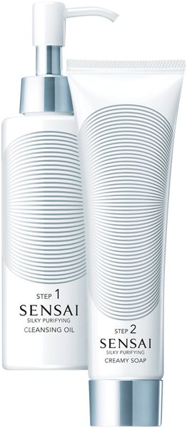 Sensai Silky Purifying Cleansing Oil Step 1