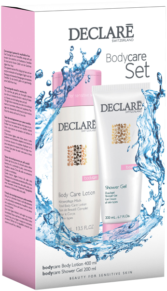 Declaré Body Care Set = Body Lotion 400 ml + Shower Gel 200 ml