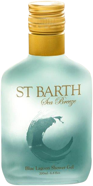 Ligne St. Barth Sea Breeze Blue Lagoon Shower Gel