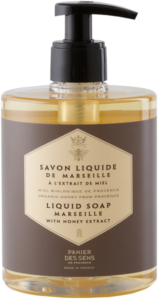 Panier des Sens Miel Biologique de Provence Savon Liquide de Marseille