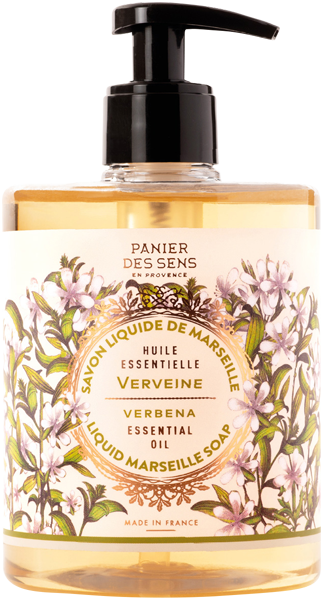 Panier des Sens Huile Essentielle Verveine Savon Liquide de Marseille