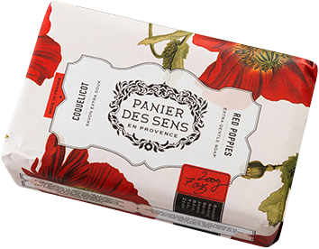 Panier des Sens Coquelicot Savon Extra Doux