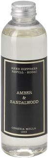 Cereria Molla Amber & Sandelwood Diffuser Refill