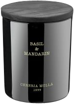 Cereria Molla Basil & Mandarin Vegane Wachskerze Glas