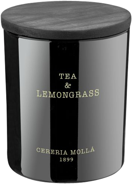 Cereria Molla Tea & Lemongrass Vegane Wachskerze Glas