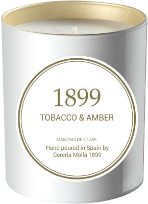 Cereria Molla Tobacco & Amber Vegane Wachskerze Glas Geschenkbox