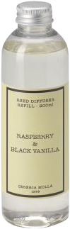 Cereria Molla Raspberry & Black Vanilla Diffuser Refill