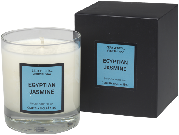 Cereria Molla Egyptian Jasmine Vegane Wachskerze Glas