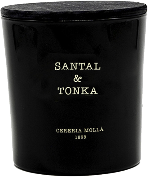 Cereria Molla Santal & Tonka Wachskerze Glas