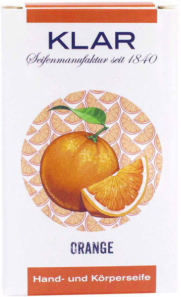 Klar Orangenseife