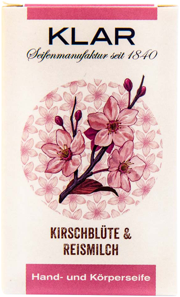 Klar Kirschblüten & Reismilchseife
