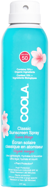 Coola Classic Body Spray Guava Mango SPF 50