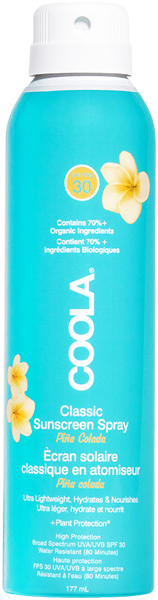Coola Classic Body Spray Piña Colada SPF 30