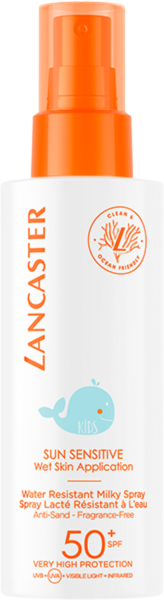 Lancaster Sun Sensitive Wet Skin Applikation Water Restistant Milky Spray SPF 50+