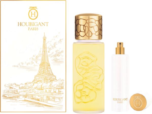 Houbigant Quelques Fleurs L'Original Set = EdP Nat. Spray 100ml + Travel EdP Nat. Spray 8ml