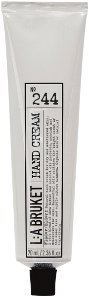 L:A Bruket 244 Hand Cream Elder Cosmos Natural Certified