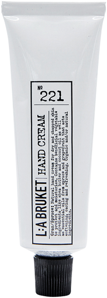 L:A Bruket 221 Hand Cream Spruce Cosmos Natural Certified