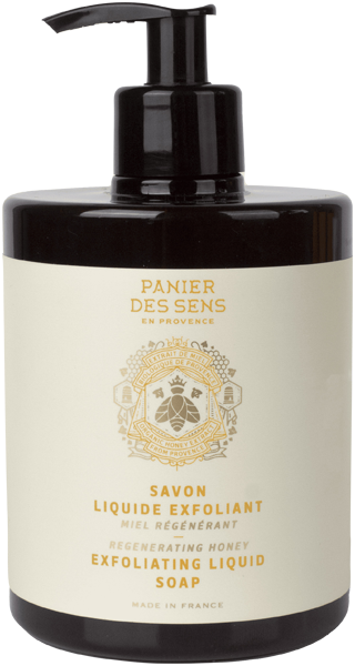 Panier des Sens Miel Régénérant Savon Liquide Exfoliant