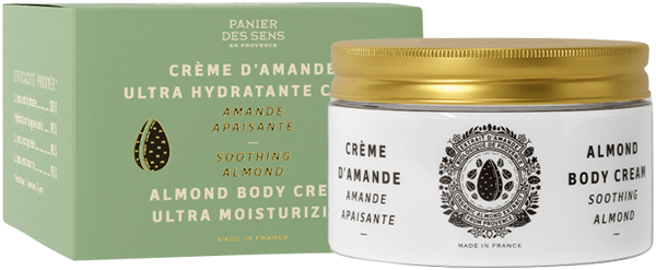 Panier des Sens Amande Apaisante Crème d'Amande Ultra Hydrante Corps