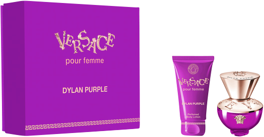 Versace Dylan Purple Set = EdP Nat. Spray 30 ml + Body Lotion 50 ml
