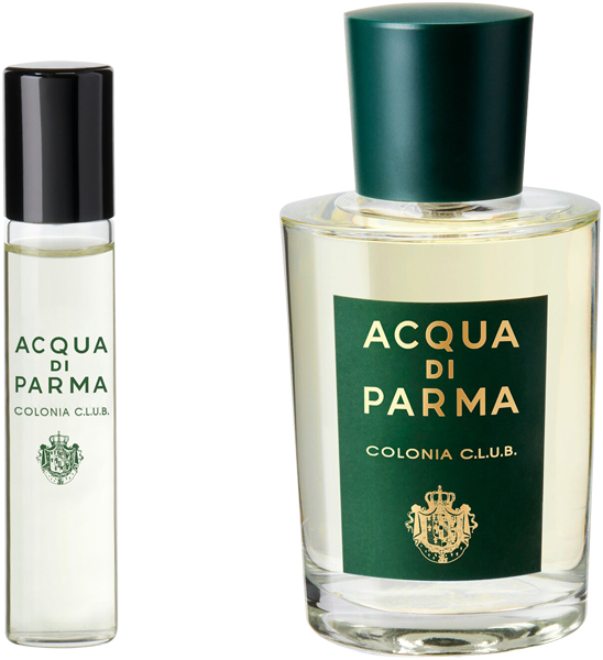Acqua di Parma Colonia C.l.u.b. Set = EdC Spray 100 ml + EdC Spray 12 ml