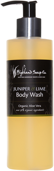 Highland Soap Hand Sanitiser 300ml Juniper & Lime (Spring)
