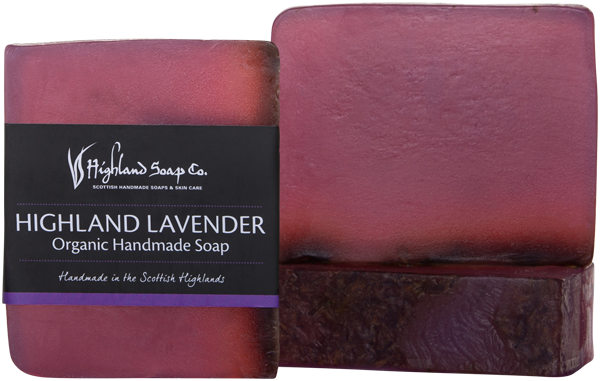 Highland Soap Organic Glycerine Soap 150g Highland Lavender