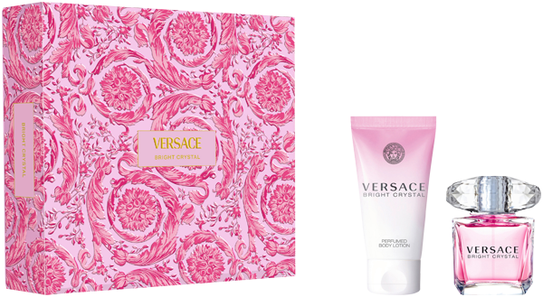 Versace Bright Crystal Set = EdT Nat. Spray 30 ml + Body Lotion 50 ml