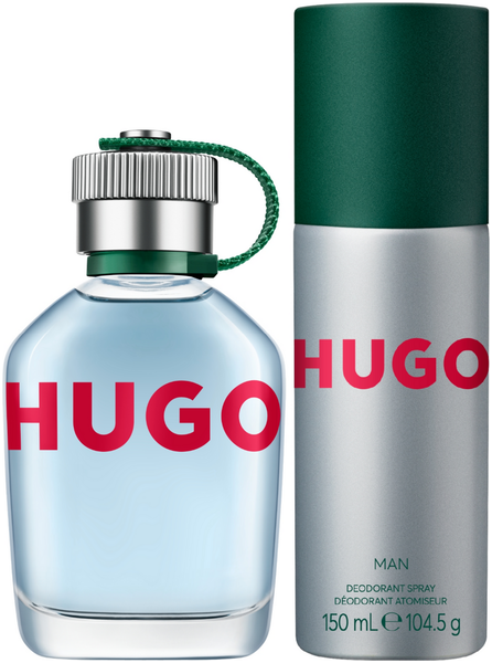 Hugo Boss Hugo Man Set = EdT Nat. Spray 75 ml + Deodorant Spray 150 ml