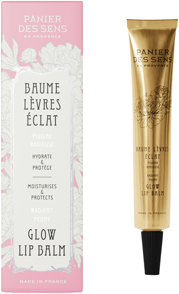 Panier des Sens Pivoine Radieuse Eclat Pivoine Baume Lèvres