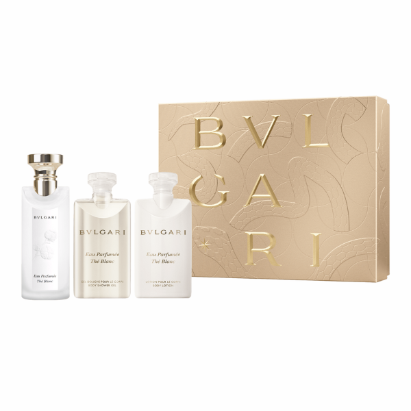Bvlgari Eau Parfumée Thè Blanc Kit 75ml Eau Parfumée Thè Blanc Kit 75ml EdT + 75ml Shower Gel + 75ml Body Lotion