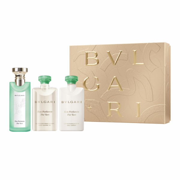 Bvlgari Eau Parfumée Thé Vert Kit 75ml EdT + 75ml ShowerGel + 75ml Bodylotion