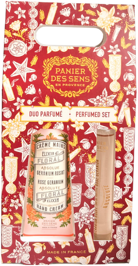 Panier des Sens Absolue Géranium Rosat Set